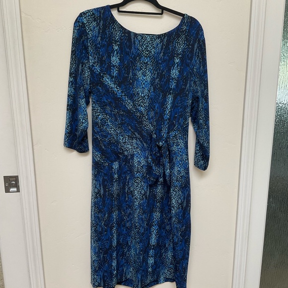 Calvin Klein Dresses & Skirts - Calvin Klein Dress, Blue Snake Print